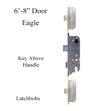G-U EAGLE NEW BREED MULTIPOINT LOCK KIT WITH LATCHBOLTS 6-8 DOOR